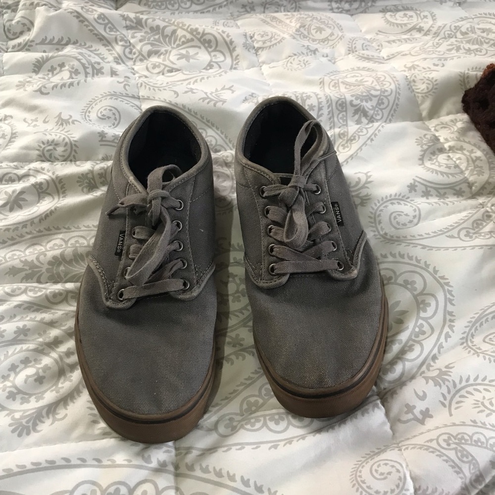 Vans gray men’s shoe sneakers - Picture 1 of 6